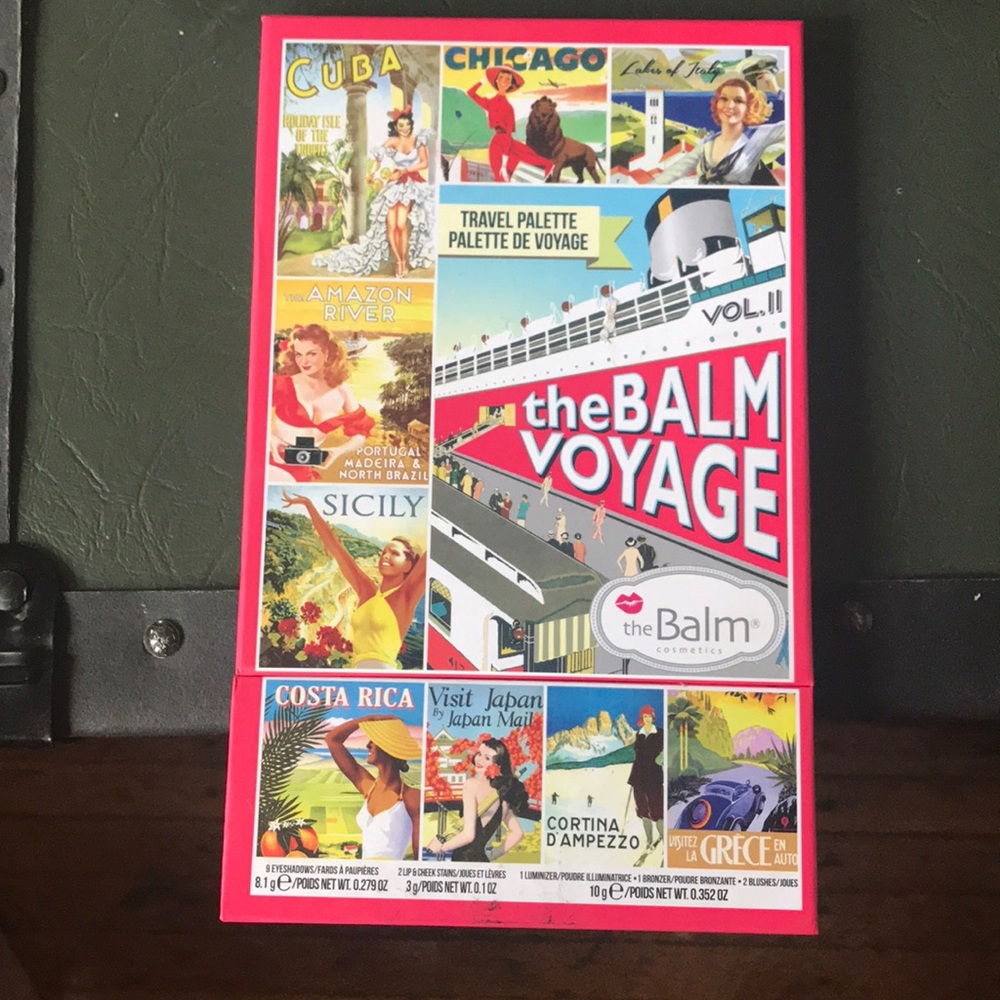The Balm Voyage vol. 2 The Balm eyeshadow palette